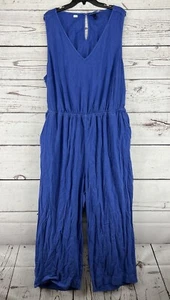 Women's Sleeveless Jumpsuit - Universal Thread Blue 2X - Picture 1 of 8