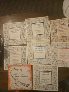 16 Piece Musical Masterpiece Society Mozart, Brahm, 1 LP's Ex Vinyl VG Cover - Picture 1 of 2