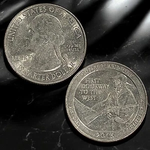 US Cumberland Gap Quarter 2016-D Copper-Nickel Plated Copper! - Picture 1 of 3