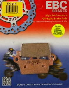 EBC Long-Life R Sintered Rear Brake Pads For 1987-2001 Honda CR250R CR 250R 250 - Picture 1 of 1