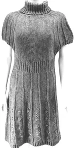 Damen Winterkleid Steffy, Größe S, L, XL grau - Bild 1 von 9