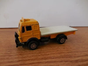 HIGH SPEED 1/64 BENZ? FLATBED CUSTOM? TRUCK FARM CONSTRUCTION TOY - Picture 1 of 4