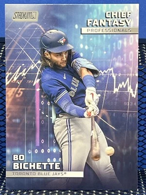 2023 Topps Stadium Club BO BICHETTE Blue Jays Chief Fantasy Professionals - Image 1 of 2
