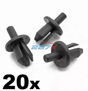 20x clip di finitura in plastica Volvo - per paraurti, davanzali, coperture, rivestimenti e finiture - Foto 1 di 1