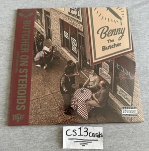 BENNY THE BUTCHER Butcher on Steroids Twister Tri Color Pinwheel Vinyl LE 30/333 - Picture 1 of 13