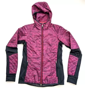 Icebreaker Jacket Womens Small Pink Windbreaker Merino Wool Helix MerinoLoft S - Picture 1 of 10
