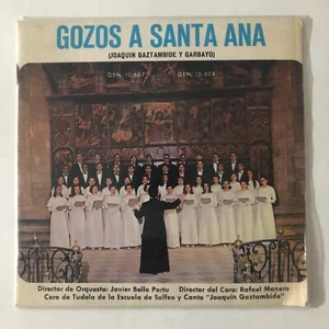 JOAQUIN GAZTAMBIDE - GOZOS A SANTA ANA - SPANISH 7¨SINGLE PS, OPERA - Picture 1 of 4