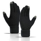  2 Pairs Gloves Cell Phone Cycling Thermal Thicken Full Fingers Touchscreen