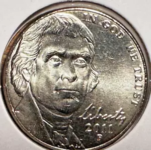 2011 P Jefferson Nickel unzirkuliert aus neuwertig Set - Bild 1 von 4