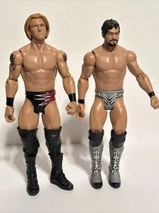 WWE Wrestling Series 14 action figure Heath Slater & Justin Gabriel - Foto 1 di 3