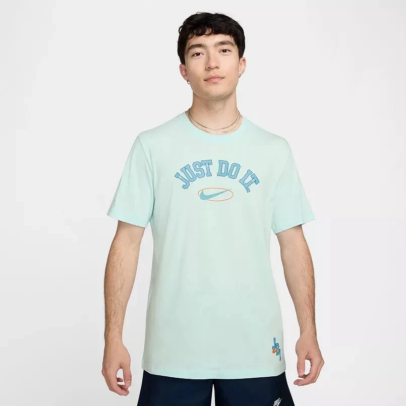 Nike Sportswear JDI Blue-Green Just Do It Tee SZ: 4XL 4X XXXXL NWT FZ5377-465 - Image 1 of 1