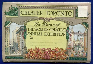 Toronto Canada Annual Exhibition postcard folder PF415 - Picture 1 of 5