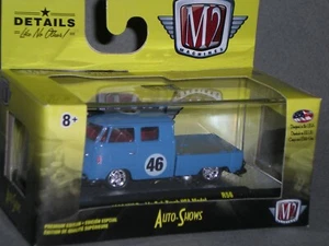 1/64th M2 Machines Auto Shows R56 1960 VW Double Cab Truck USA Model - Picture 1 of 1