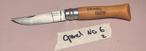 🔪 🔪 OPINEL # 6 KLAPPMESSER Taschenmesser FRANKREICH Carbon Carbone - Bild 1 von 6