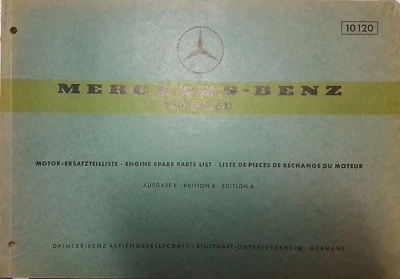 Spare part cataloque / Ersatzteilkatalog Mercedes-Benz OM 621 1966 - Bild 1 von 3