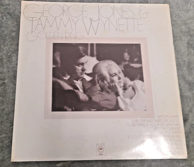 GEORGE JONES & TAMMY WYNETTE  SEALED Golden Ring (Epic) 12" Vinyl LP Foto 1 de 2