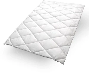 John Cotton Microfaser Bettdecke ANNA Polyester weiß 135x200cm 4Jahreszeiten - Bild 1 von 1