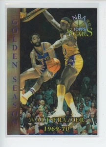 Walt Frazier 1996 Topps NBA STARS #67 REFRACTOR ATÓMICO PARALELO SP KNICKS - Imagen 1 de 2