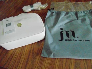 Bolso Bandolera Jessica Moore Edición Limitada Blanco Off-White Forrado Floral Nuevo con Etiquetas - Imagen 1 de 13