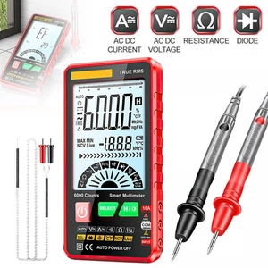 Digital Multimeter Voltmeter Strommessgerät Tester Messung von AC/DC Spannung - Bild 1 von 12