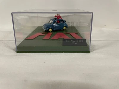 DIORAMA FIAT NUOVA 500 ECO - SCALA 1/43 - DE AGOSTINI - Immagine 1 di 2