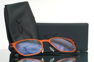 BLACKFIN BF1025 Seward 1609 Orange Mens Square Eyeglasses 49-19-145 B:42 - Image 1 of 4