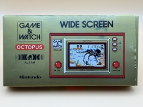 Nintendo Game & Watch OCTOPUS  OC-22 1981 Mint In Box [A]