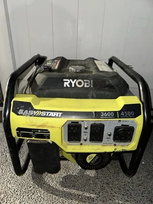 ¡SOLO TANQUE DE GASOLINA GENERADOR RYOBI 3600 VATIOS! Parte fuera. Foto 1 de 4