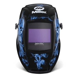 Miller 296774 Digital Elite AD Helmet with ClearLight 4x Len, Blue Rage - Picture 1 of 4