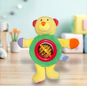 HTF baby gund terry cloth spin doodles multicolored bear plush toy - Picture 1 of 5