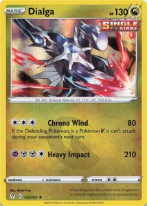 Pokemon - Dialga #112/203 - SWSH07: Evolving Skies Holo - Bild 1 von 2