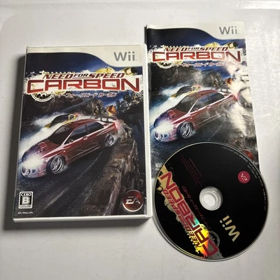Need For Speed Carbon Nintendo Wii NTSC-J JAPAN Racing Game Complete - Image 1 of 4