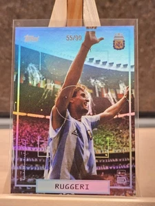 Ruggeri 2025 Topps Focus Argentina #22 numerado paralelo/99 + base - Imagen 1 de 3
