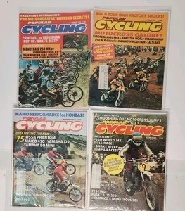 Popular Cycling Magazine Lot of four 1974 - Picture 1 of 1
