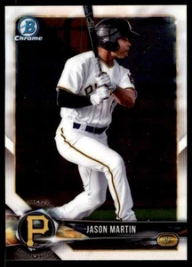 2018 Bowman Chrome Prospects Jason Martin Pittsburgh Pirates #BCP41 - Picture 1 of 2