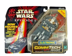 Vintage Hasbro Star Wars Episode I CommTech Reader Obi-Wan Knight 90er Neu - Bild 1 von 2
