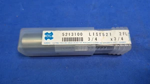 OSG 3/4" x 3/4" x 1-5/8" x 3-7/8" HSS-Co 2 Flute Ball Nose End Mill No. 5213100 - Picture 1 of 2