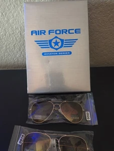 Gafas de sol Air Force Aviators Delux Edition marco dorado tinte dorado - Imagen 1 de 3