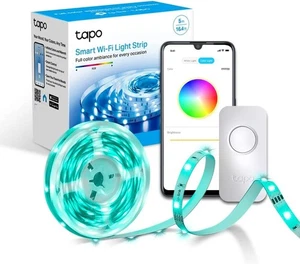 Tapo L900-5 Striscia LED Smart Wi-Fi 5M, Controllo Vocale Compatibile Con Alexa - Foto 1 di 24