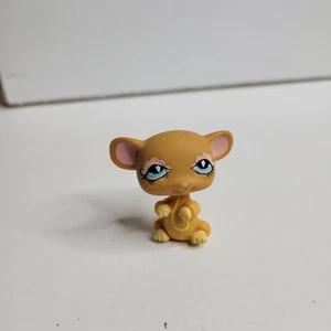 Littlest Pet Shop #462 braun & rosa schickste Maus mit Wirbeln und blauen Augen LPS - Bild 1 von 4