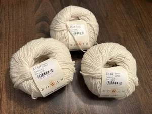 Rowan Cotton Cashmere Yarn | 3 skeins | Color Ecru 0226 - Picture 1 of 3