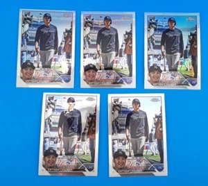 LOTE DE 5 - ANTHONY VOLPE (#460) - 2023 Topps VARIACIÓN CROMADA RC - Imagen 1 de 2
