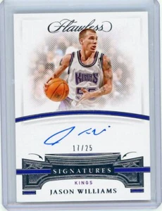 2020-21 Panini Flawless Basketball Autograph #AUT-JWL Jason Williams #17/25 - Picture 1 of 2