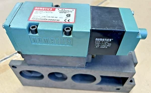 NEU Numatics 553SA400K000030 Magnetventil mit Block, NEU - Bild 1 von 5
