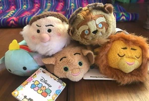 5 Peluche Disney TSUM TSUMS Grumpy, Dumbo. Baby Simba, Beast, Mayor Corazón de León 09 - Imagen 1 de 2