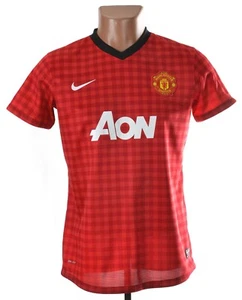 MANCHESTER UNITED 2012/2013 HOME FOOTBALL SHIRT JERSEY NIKE SIZE M WOMEN - Picture 1 of 6