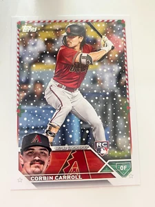 Lote x9 Corbin Carroll 2023 Topps Holiday Baseball #H113 RC - Imagen 1 de 1
