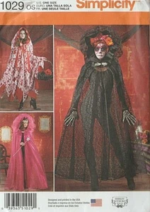 FANTASY CAPES - COSTUME - Simplicity PATTERN 1029 - one size - Picture 1 of 2