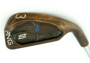 Ping ISI BeCu Copper Beryllium Blue Dot 3 Iron Stiff Steel Shaft - Picture 1 of 4