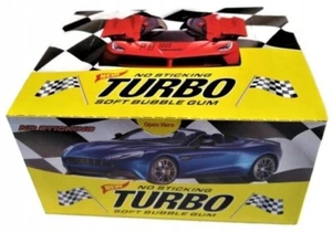 TURBO Bubble Gum Full Box 100pcs / 400g / 14.10oz - Picture 1 of 3